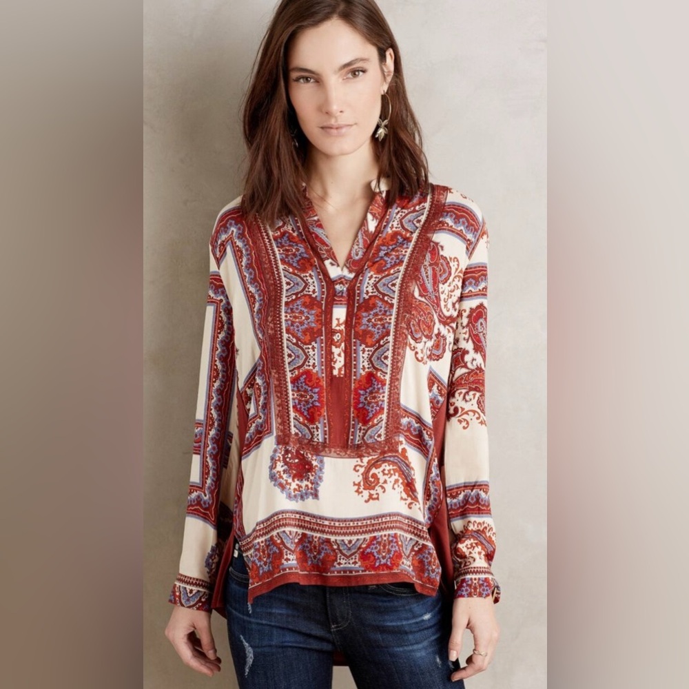Anthropologie Tiny Nahara Tunic top